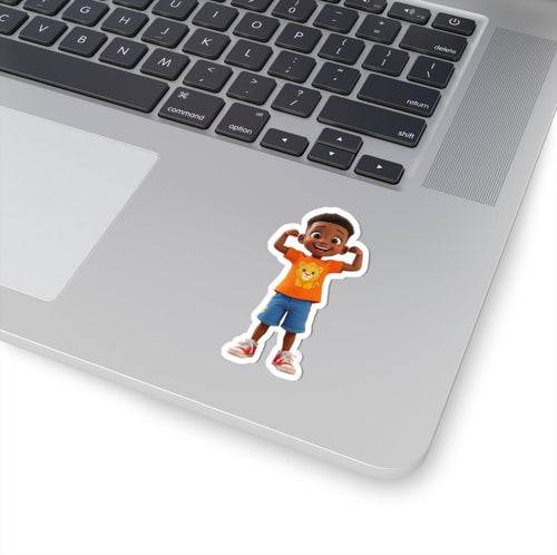 Sticker cut outs— Cute Kids Character Decal for Laptops, Water Bottles & Notebooks