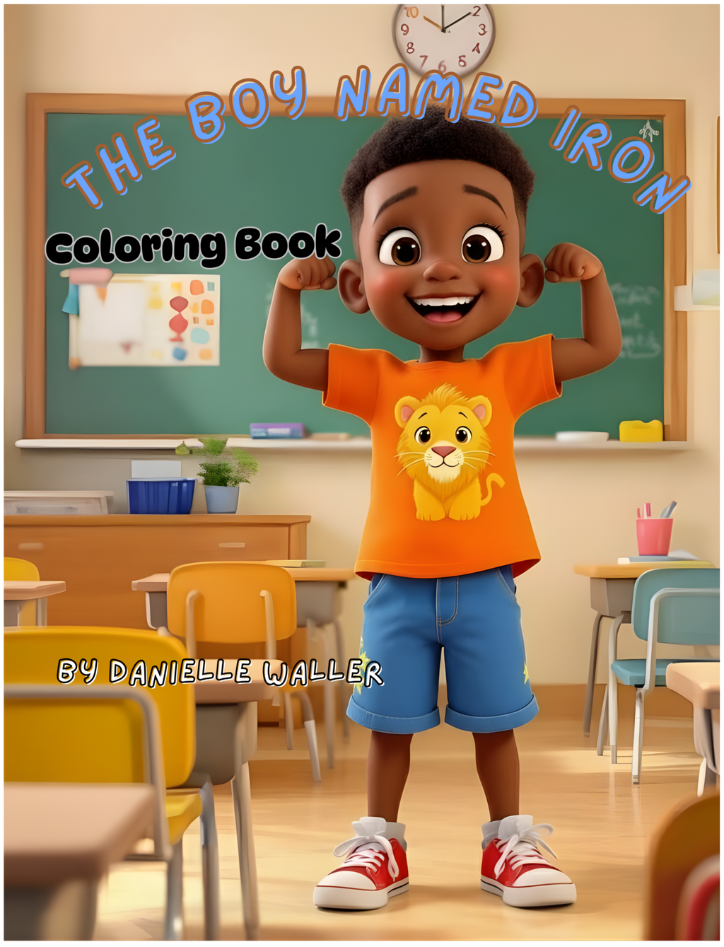 Coloring Book- The Boy Named Iron